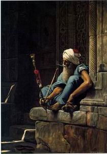 Arab or Arabic people and life. Orientalism oil paintings 162